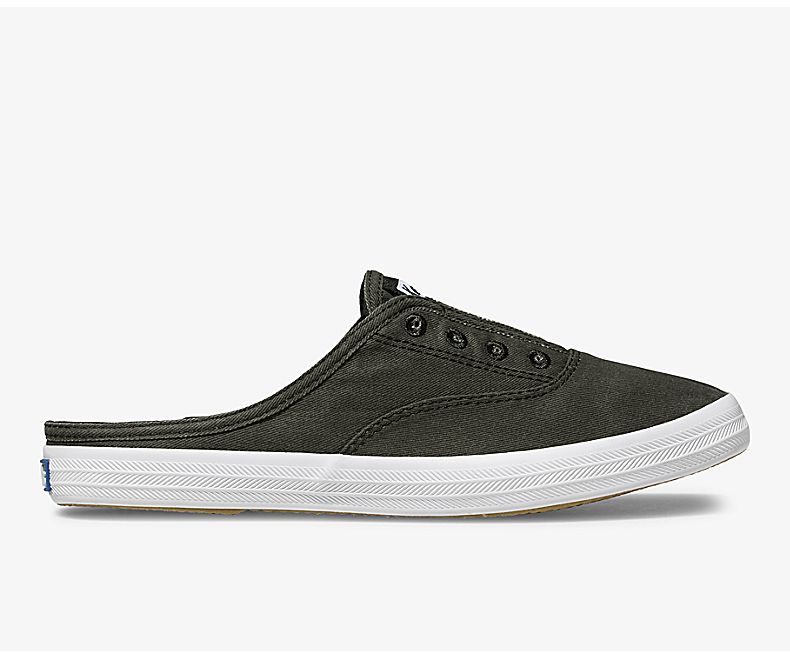 Keds Women's Moxie Mule Washable Deep Grey Slip On Shoes - RU8462573